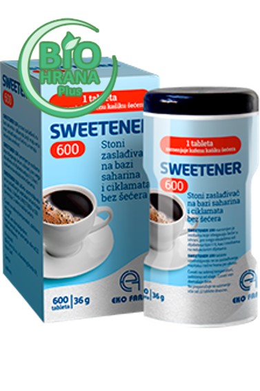Sweetener tablete 600 Eko farm